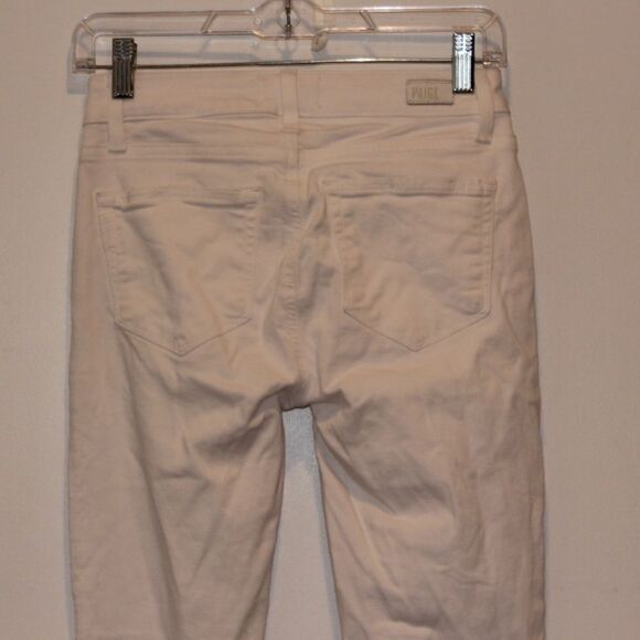 Paige White Verdugo Ankle Skinny Jeans Women Size 26 - Picture 10 of 16